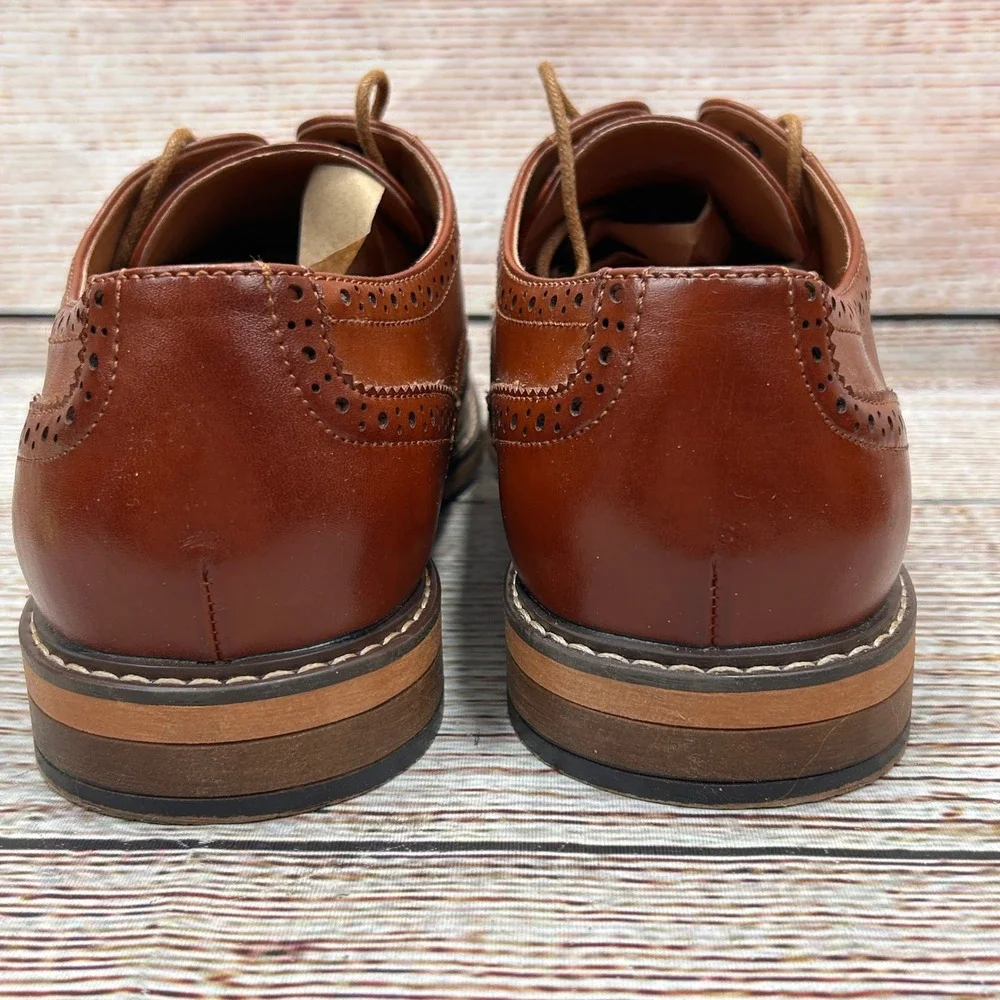 Temeshu Men's Dress Shoes Casual‎ Oxford Shoes Business Formal Shoes Size 12